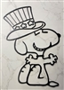 Uncle Sam Snoopy