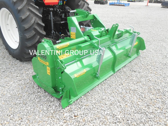 Valentini H2300, 93" 3PT Rotary Tiller