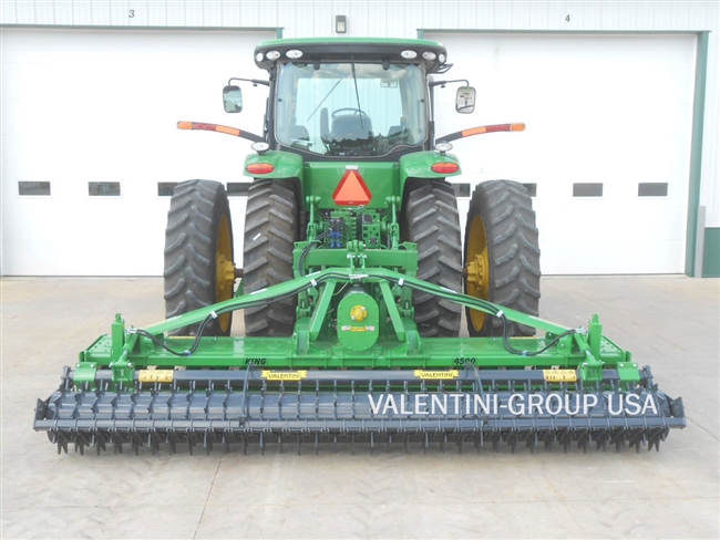 Valentini King 4500 Power Harrow & Roller