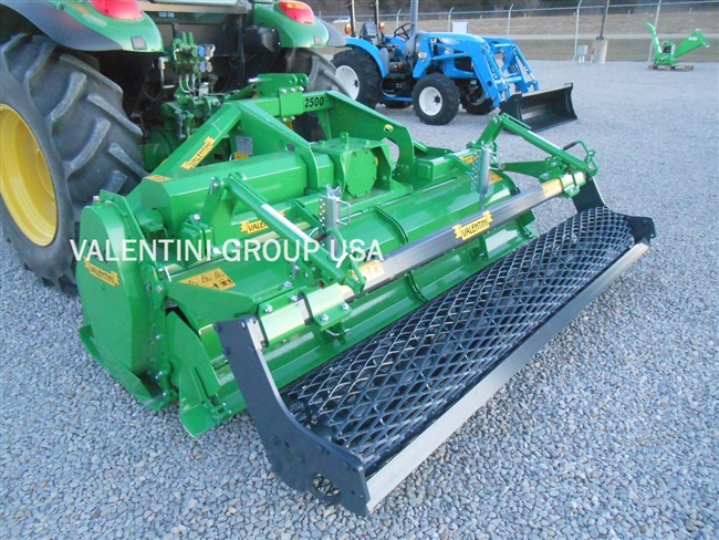 Valentini U2500 Rotary Tiller With Mesh Roller