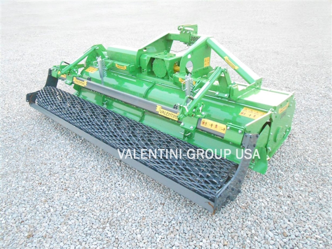 Valentini U3000 10' PTO Rotary Tiller & Roller