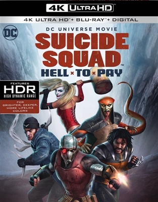 DCU: Suicide Squad: Hell To Pay 4K UHD Blu-ray (Rental)