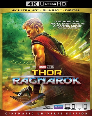Thor: Ragnarok 4K UHD Blu-ray (Rental)