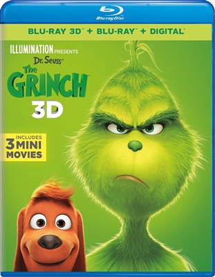 Dr. Seuss' The Grinch 3D 01/19 Blu-ray (Rental)