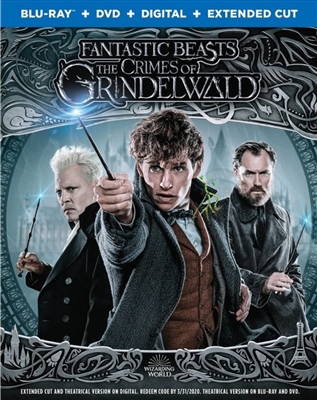 Fantastic Beasts: The Crimes of Grindelwald 01/19 Blu-ray (Rental)