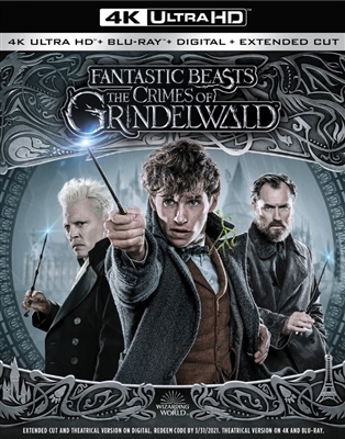 Fantastic Beasts: The Crimes of Grindelwald 4K UHD Blu-ray (Rental)