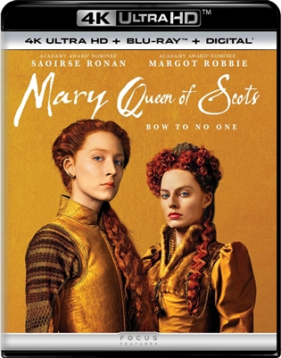 Mary Queen of Scots 4K UHD Blu-ray (Rental)