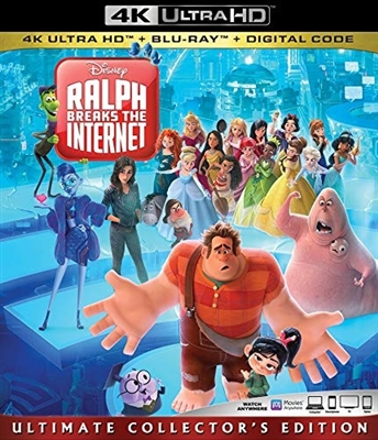 Ralph Breaks the Internet 4K UHD Blu-ray (Rental)