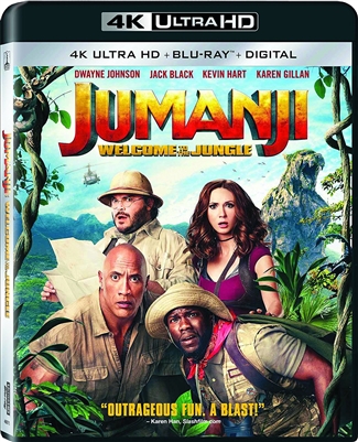 Jumanji: Welcome to The Jungle 4K UHD Blu-ray (Rental)