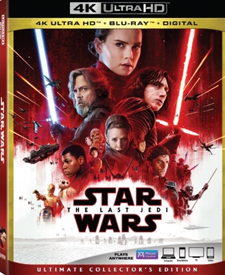 Star Wars - The Last Jedi 4K UHD Blu-ray (Rental)