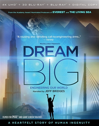 IMAX: Dream Big: Engineering Our World 4K UHD Blu-ray (Rental)