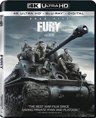 Fury 4K UHD 03/18 Blu-ray (Rental)