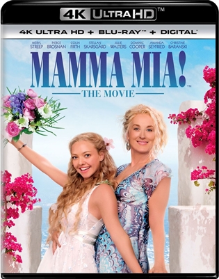 Mamma Mia! The Movie 4K UHD Blu-ray (Rental)
