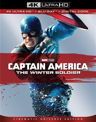 Captain America: The Winter Soldier 4K UHD Blu-ray (Rental)