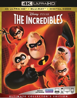 Incredibles 4K UHD Blu-ray (Rental)