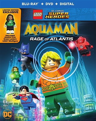 LEGO DC Super Heroes: Aquaman: Rage of Atlantis Blu-ray (Rental)