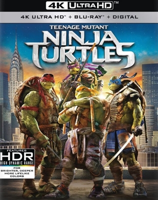 Teenage Mutant Ninja Turtles 2014 4K UHD Blu-ray (Rental)