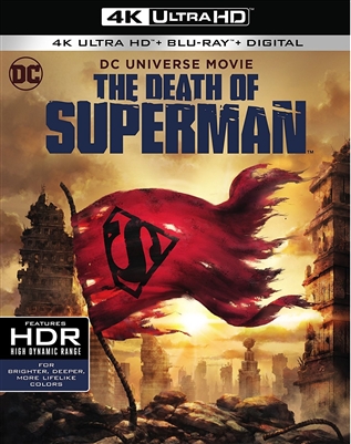 DCU: The Death of Superman 4K UHD Blu-ray (Rental)