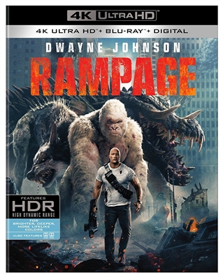 Rampage 4K UHD Blu-ray (Rental)