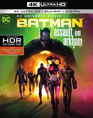 Batman: Assault on Arkham 4K UHD Blu-ray (Rental)