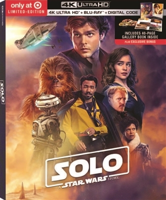 Solo: A Star Wars Story 4K UHD Blu-ray (Rental)