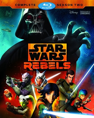 STAR WARS REBELS: THE COMPLETE SEASON 2 Disc 1 Blu-ray (Rental)