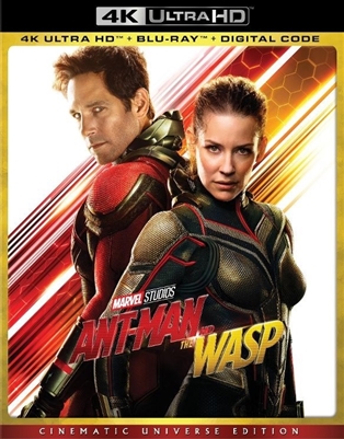 Ant-Man and the Wasp 4K UHD 09/18 Blu-ray (Rental)