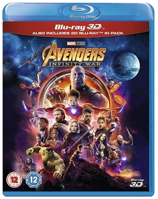 Avengers Infinity War 3D Blu-ray (Rental)