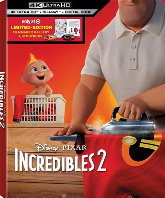 Incredibles 2 4K UHD 09/18 Blu-ray (Rental)