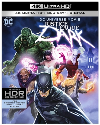Justice League Dark 4K UHD 09/18 Blu-ray (Rental)