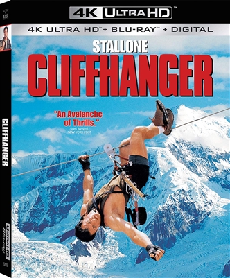 Cliffhanger 4K UHD 10/18 Blu-ray (Rental)