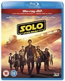 Solo: A Star Wars Story 3D 10/18 Blu-ray (Rental)