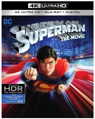 Superman: The Movie 4K UHD 10/18 Blu-ray (Rental)
