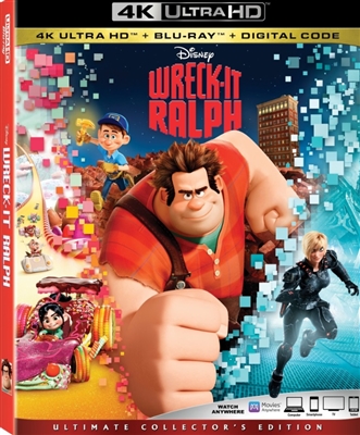 Wreck It Ralph 4K UHD 10/18 Blu-ray (Rental)