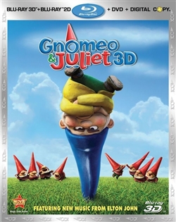 Gnomeo & Juliet 3D Blu-ray (Rental)