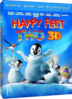 Happy Feet 2 3D Blu-ray (Rental)