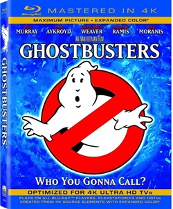 Ghostbusters Mastered in 4K Blu-ray (Rental)