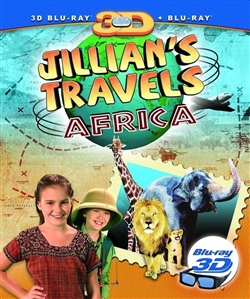 Jillian's Travels Africa 3D Blu-ray (Rental)