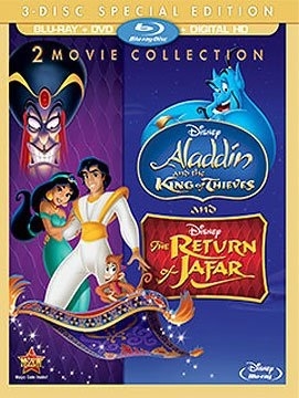 Return of Jafar / Aladdin and the King of Thieves Blu-ray (Rental)