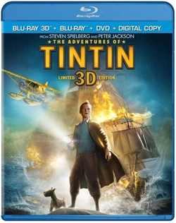 Adventures of Tintin 3D Blu-ray (Rental)
