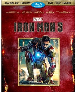 Iron Man 3 3D Blu-ray (Rental)