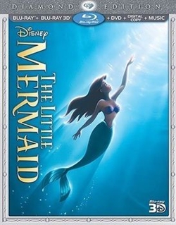 Little Mermaid 3D Blu-ray (Rental)