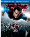 Special Features - Man of Steel Blu-ray (Rental)