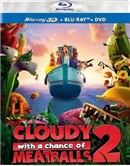 Cloudy With a Chance of Meatballs 2 3D Blu-ray (Rental)