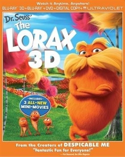 Lorax 3D Blu-ray (Rental)