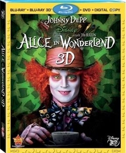 Alice in Wonderland 3D Blu-ray (Rental)