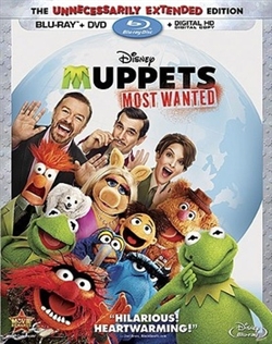 Muppets Most Wanted Blu-ray (Rental)