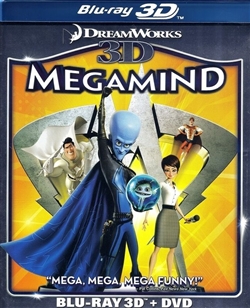 Megamind 3D Blu-ray (Rental)