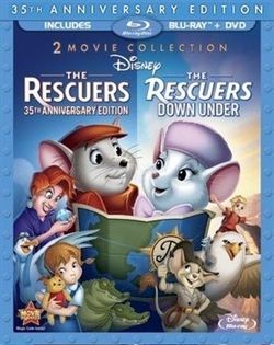 Rescuers & Rescuers Down Under Blu-ray (Rental)