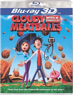 Cloudy with a Chance of Meatballs 3D Blu-ray (Rental)